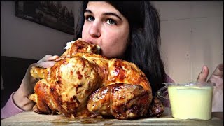 ASMR  ROTISSERIE CHICKEN  MUKBANG [upl. by Perceval70]