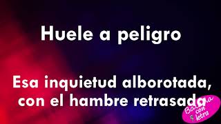 Huele a peligro  Myriam Hernandezletra [upl. by Retsevel]