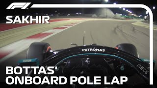 Valtteri Bottas Pole Lap  2020 Sakhir Grand Prix  Pirelli [upl. by Jonathon535]