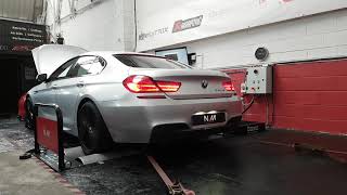 BMW 640d NVM Stage 1 ECU remap  NV Motorsport UK Dyno [upl. by Eidolem]