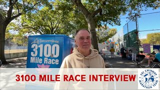 Rathin Interview from 3100 Mile Race [upl. by Akinej]