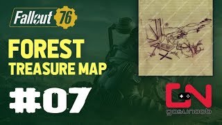 Fallout 76  Forest Treasure Map 07 Location [upl. by Fleta725]