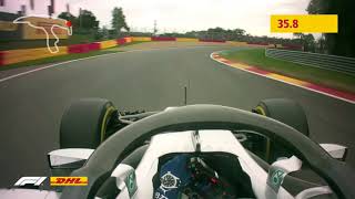 DHL Fastest Lap Award FORMULA 1 2018 BELGIAN GRAND PRIX Valtteri BottasMercedes [upl. by Grange]