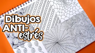 DIBUJOS antiestrésansiedad pt 2 ☻ IDEALES PARA LA CUARENTENA [upl. by Annaehr40]