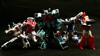 Stop Motion Review 081  Defensor  Combiner Wars Defensor Part 7 [upl. by Eleik]