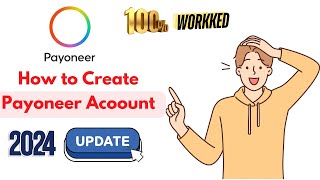 How to create Payoneer account Verified Account [upl. by Nallad]