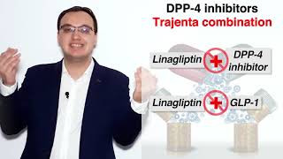 Diabetes Medications  DPP 4 inhibitors  Linagliptin Trajenta [upl. by Knorring427]