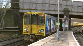 Half an Hour at 216  Birkenhead North Station 1022017  Class 507 508 terminus [upl. by Gnivre]