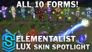 Elementalist Lux  How it Works  Light Dark Water Fire and Magma [upl. by Storm]