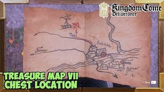 Kingdom Come Deliverance Treasure Map 7 Treasure Location [upl. by Kryska]