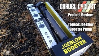 Review of the Topeak JoeBlow Booster Pump  Is it a replacement for the air compressor [upl. by Middle]