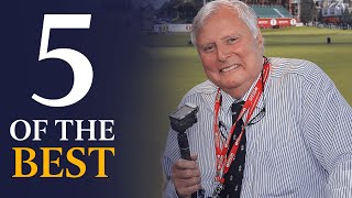 Peter Alliss  Five Of The Best Commentary Moments [upl. by Nolyarb]