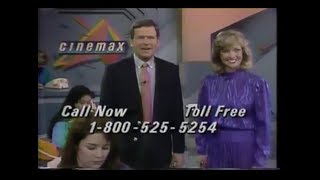 Cinemax promos March 16 1986 [upl. by Dikmen]