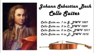 Johann Sebastian Bach  Cello suites in 432 Hz great for reading or studying [upl. by Eniledam]