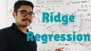 Machine Learning  Ridge Regression [upl. by Watts]