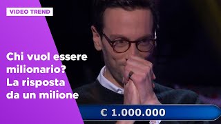 Chi vuol essere milionario La risposta da un milione [upl. by Nylear]