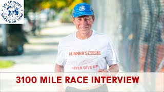 3100 Mile Race Interview  Vasu [upl. by Anilet]