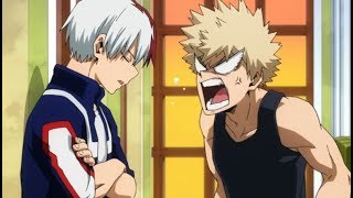 Todoroki vs Bakugou Moments DUB Part 1 [upl. by Aidole]