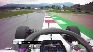 Valtteri Bottas Pole Lap  2018 Austrian Grand Prix [upl. by Roper]