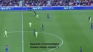 Spanish Commentator messi messi messi [upl. by Nady476]