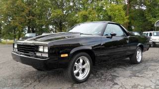 Short Takes Restomod 1984 Chevrolet El Camino Conquista Start Up Exhaust Full Tour [upl. by Tak]