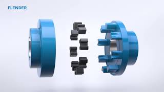 Flender NEUPEX coupling – Explanation of functions and design [upl. by Eitsrik14]