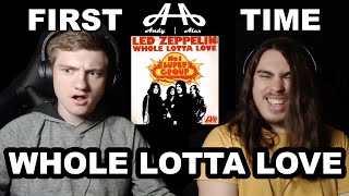 Whole Lotta Love  Led Zeppelin  College Students FIRST TIME REACTION [upl. by Larual]