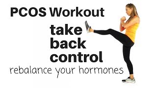 HOME FITNESS WOMENS WORKOUT  FOR PCOS AND IDEAL FOR MENOPAUSE  SPEED UP WEIGHT LOSS [upl. by Valle130]