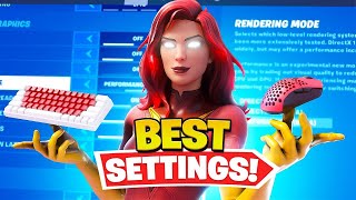 BEST Keyboard amp Mouse Settings for Fortnite  Fortnite Chapter 6 [upl. by Josephine251]