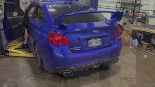 17 wrx resonator delete before and after [upl. by Torray]